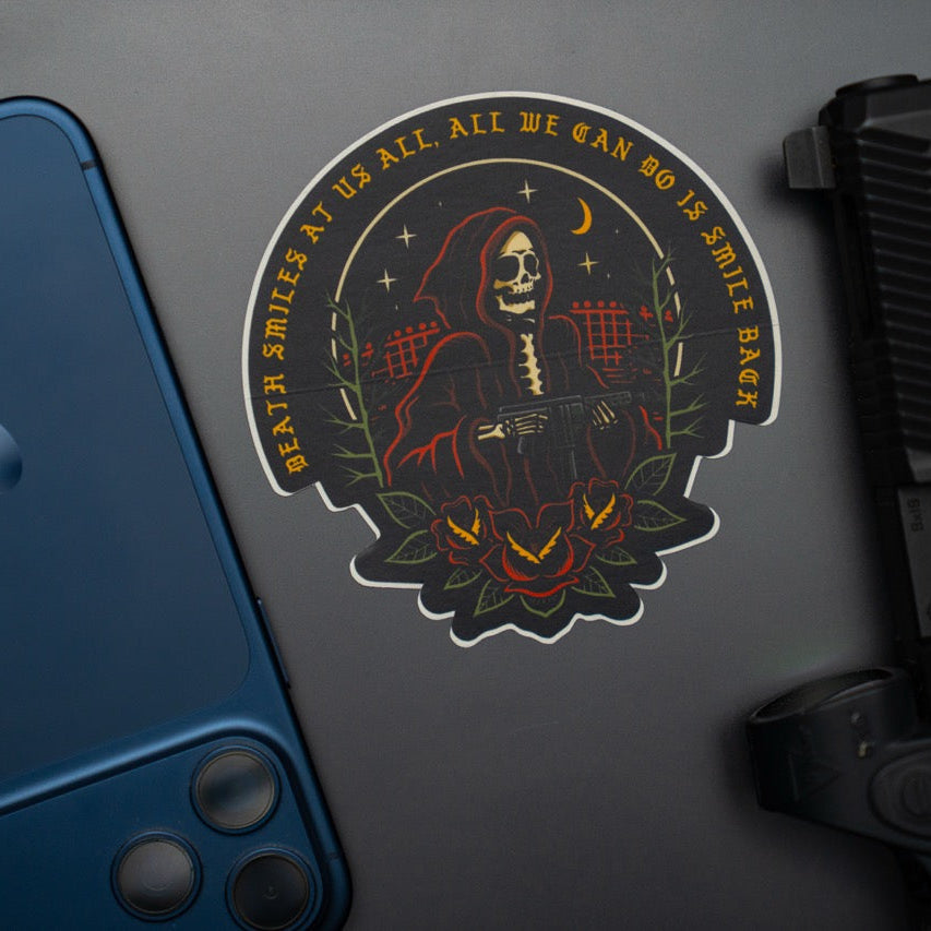 Smile Back Sticker