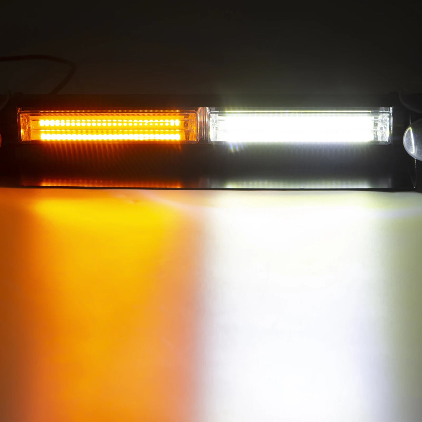 12V/24V COB Car Truck Emergency Flasher Dash Strobe Warning Light LED Day Running Lamp Police Flash Lights 16 Flashing Modes