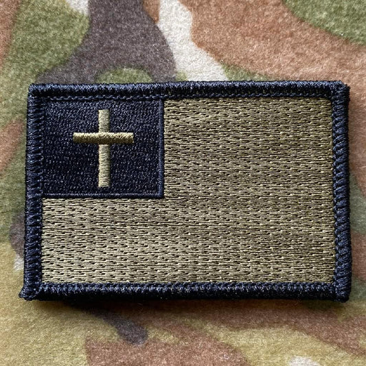 Tactical Christian Flag - OD