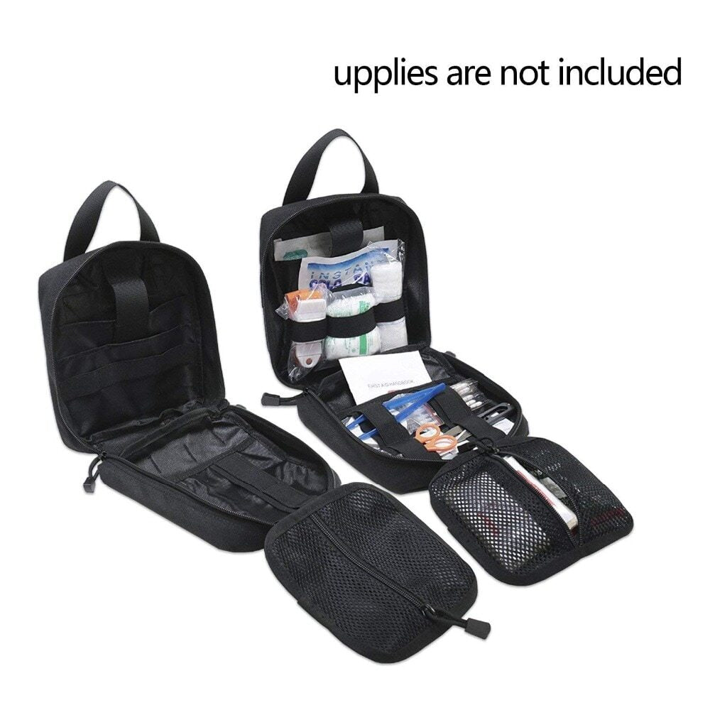 Tactical First Aid Kit Medical Molle Rip Away EMT IFAK Survival Pouch Bag