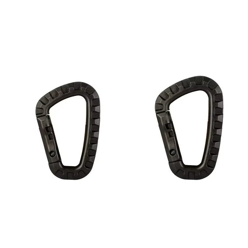 1/2/3/4/6Pcs Tactical Carabiner Carabina Karabiner Clip Plastic Cadet Hiking Camping