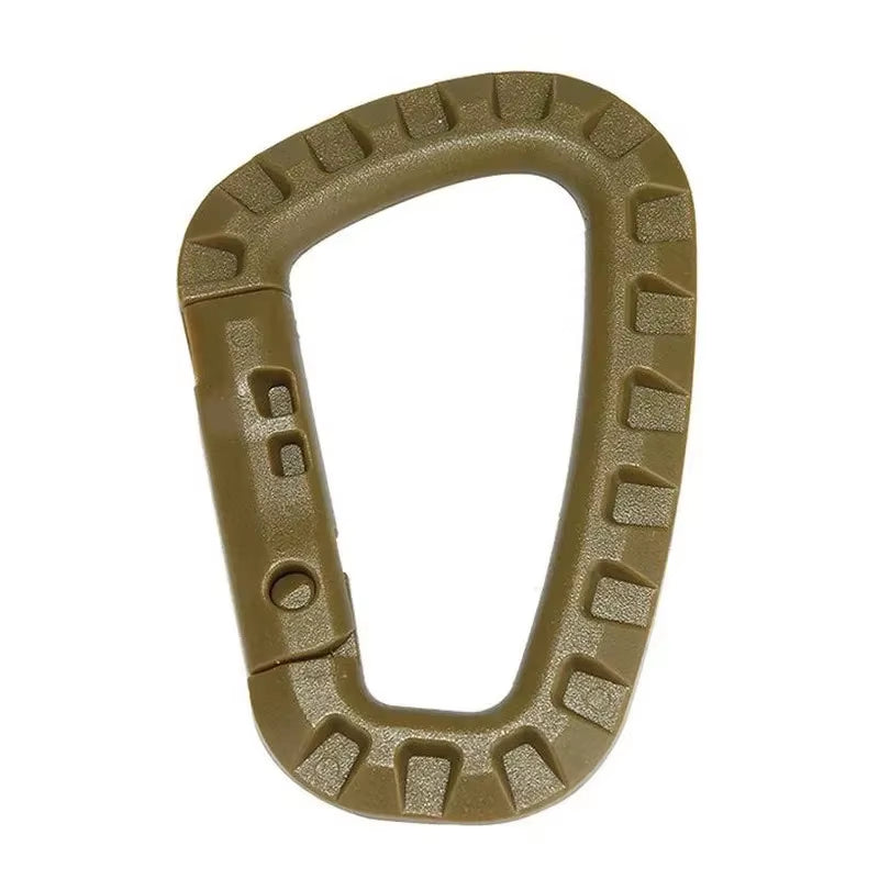 1/2/3/4/6Pcs Tactical Carabiner Carabina Karabiner Clip Plastic Cadet Hiking Camping