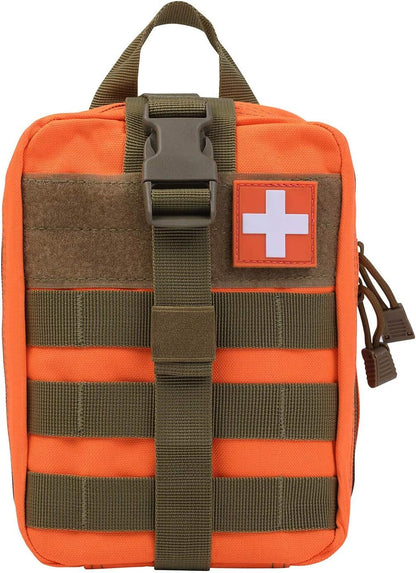Tactical First Aid Kit Medical Molle Rip Away EMT IFAK Survival Pouch Bag
