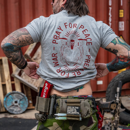 Pray For Peace. Prepare For War. Men's T-Shirt