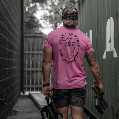 Pray For Peace. Prepare For War. Men's T-Shirt