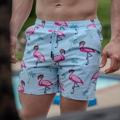 Swim Trunks - Flamingo Team Six