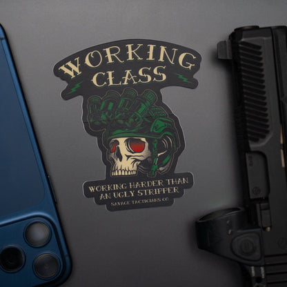 Working Class Sticker