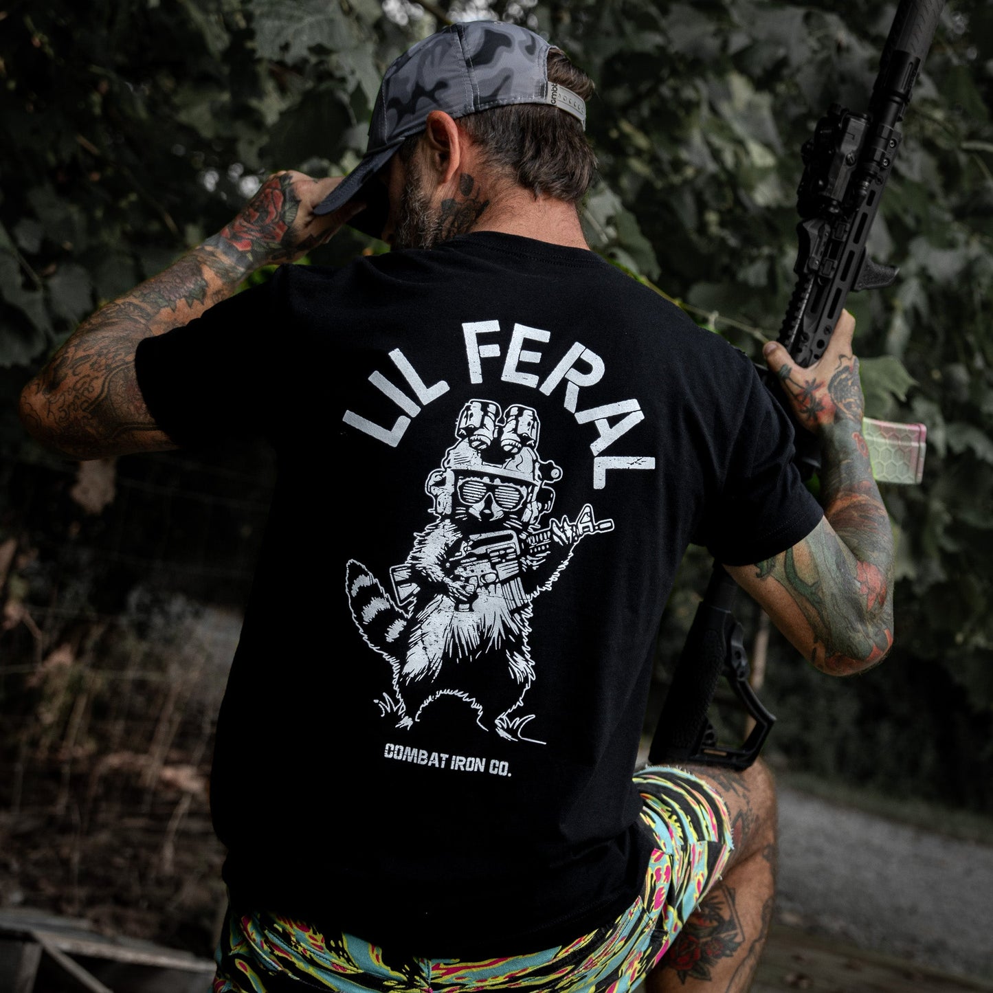 Lil Feral Raccoon Men's T-Shirt
