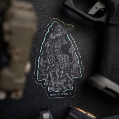 Dogs of War Sticker