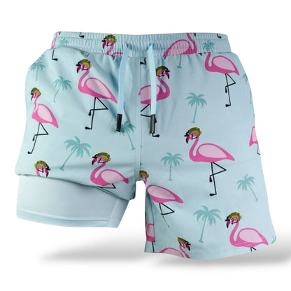 Swim Trunks - Flamingo Team Six