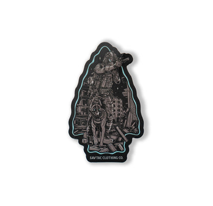 Dogs of War Sticker