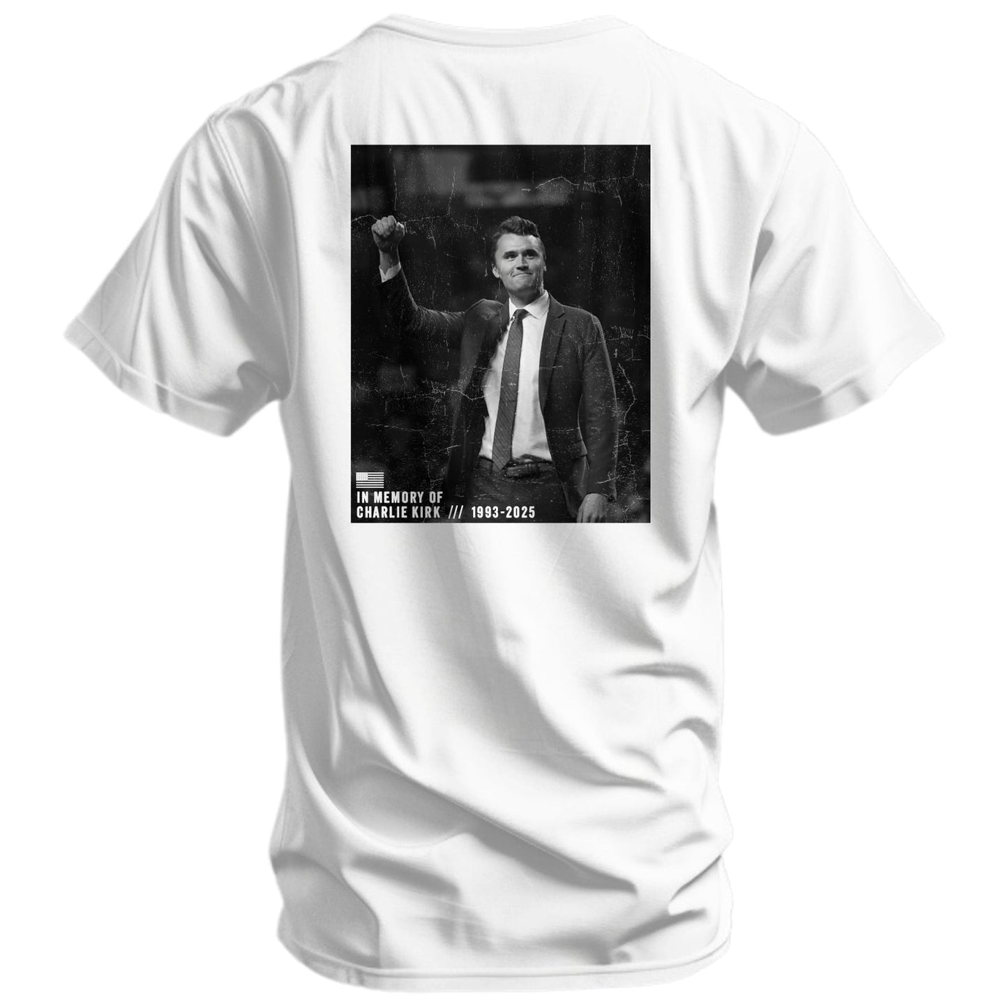 God, Family, Country - Honoring Charlie Kirk Men's T-Shirt (+PROFITS DONATED)