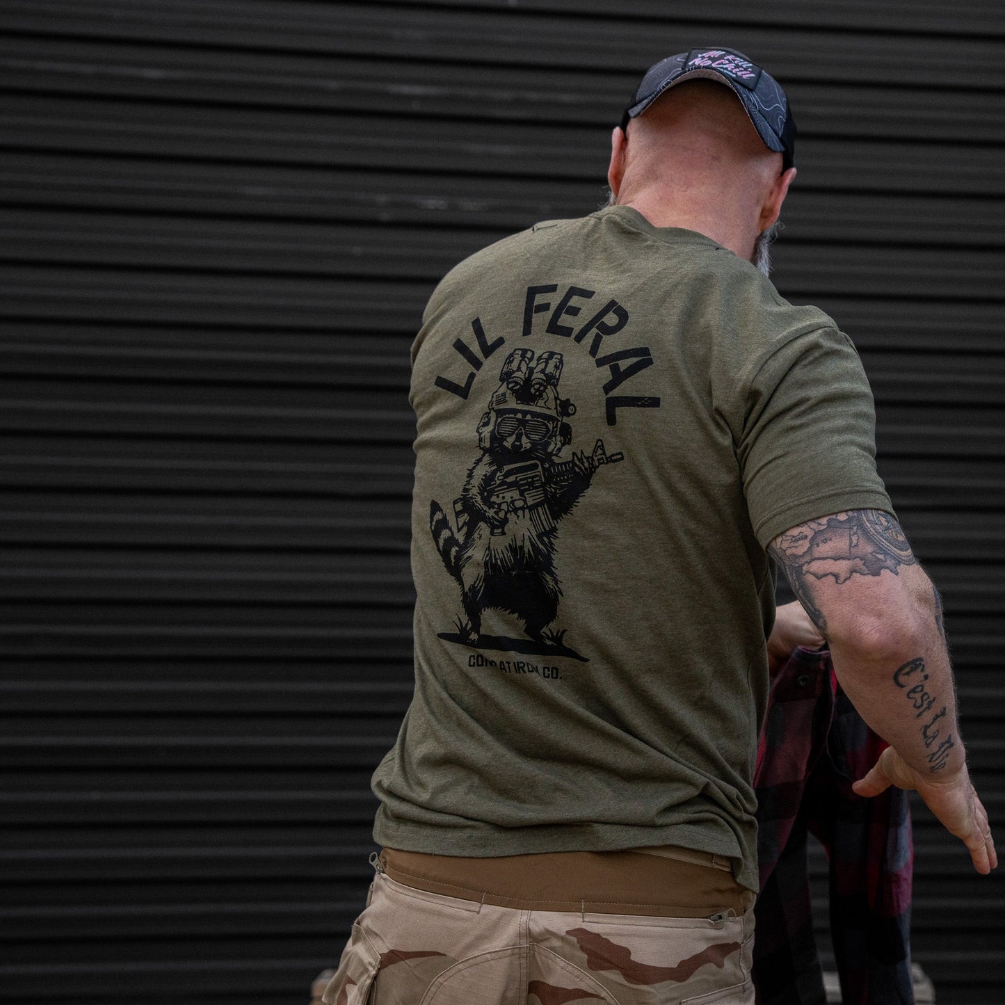Lil Feral Raccoon Men's T-Shirt