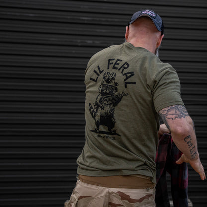 Lil Feral Raccoon Men's T-Shirt