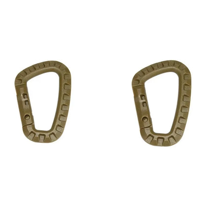 1/2/3/4/6Pcs Tactical Carabiner Carabina Karabiner Clip Plastic Cadet Hiking Camping