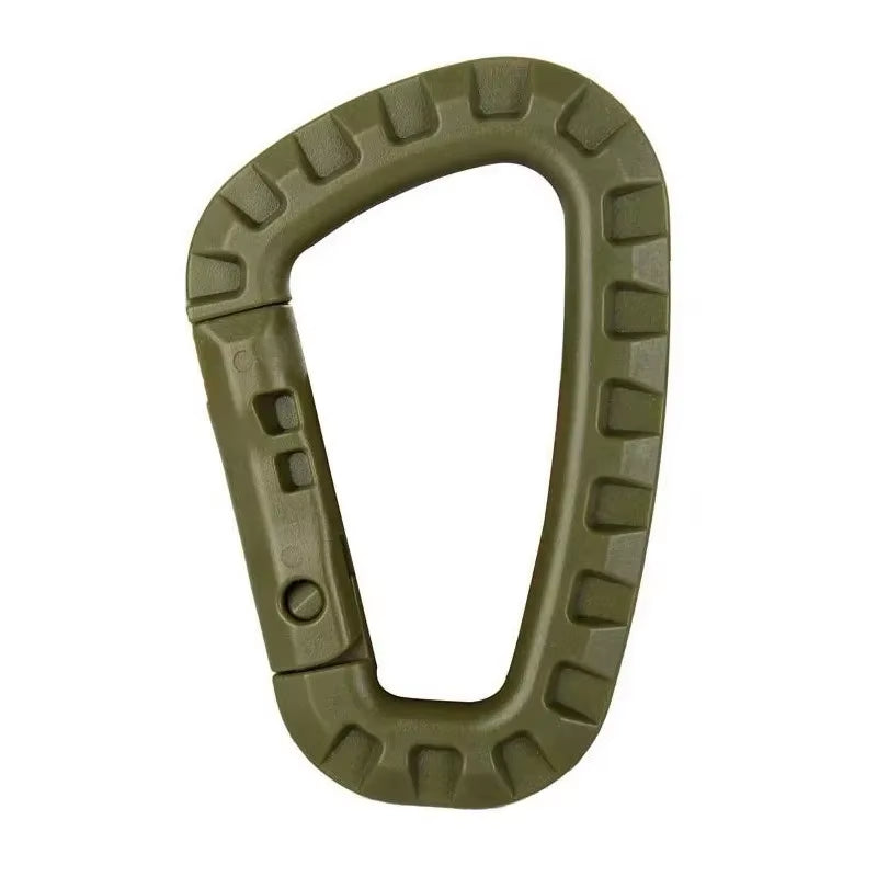 1/2/3/4/6Pcs Tactical Carabiner Carabina Karabiner Clip Plastic Cadet Hiking Camping