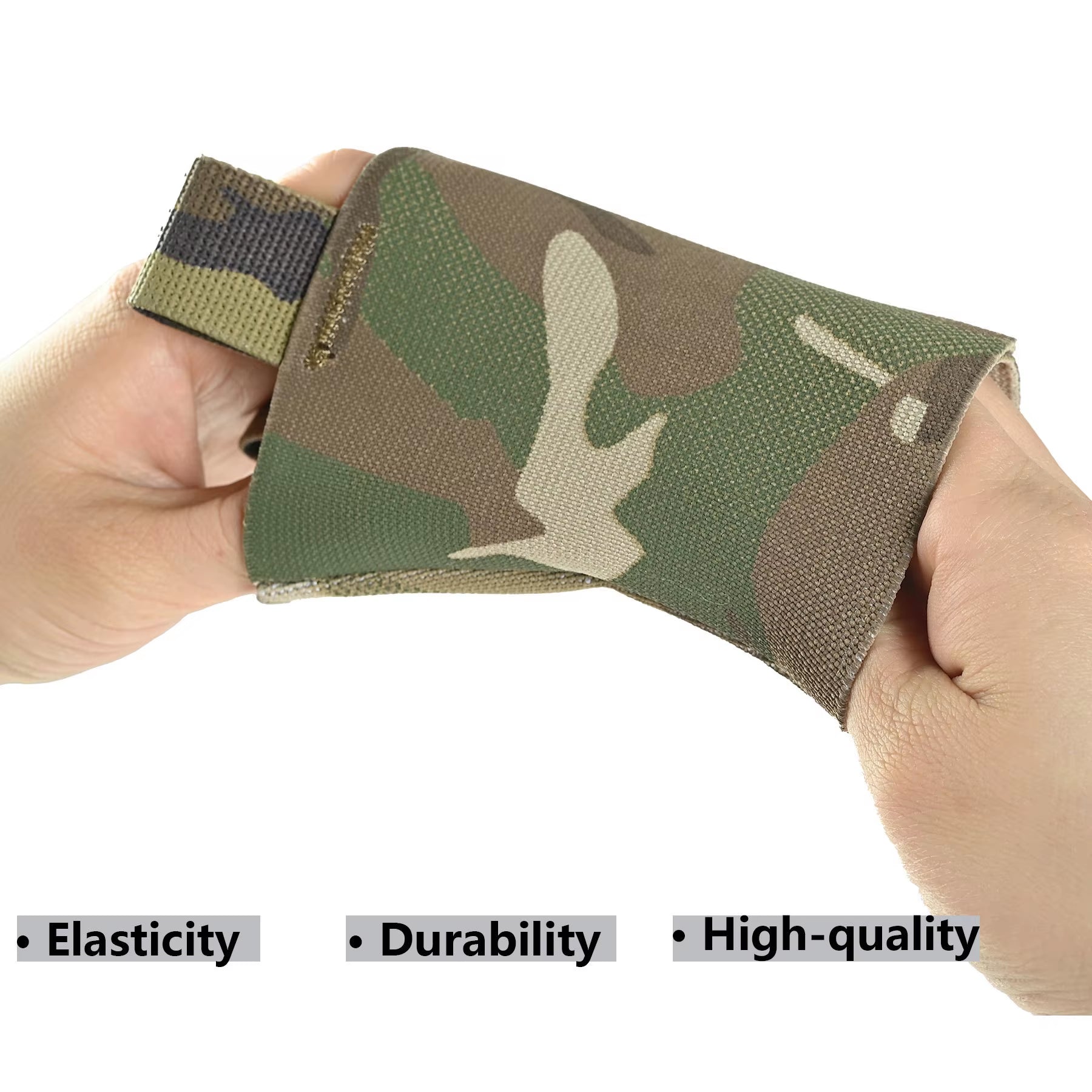 Tactical Chem Light Holders with Carabiner Clip,Sabado 6 Pack Glow Sticks Store Pouch Chemlights Keeper for Outdoor Hunting