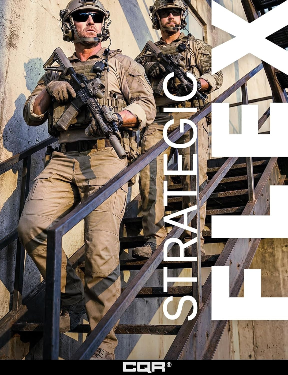 Men'S Flex Ripstop Tactical Pants, Water Resistant Stretch Cargo Pants, Lightweight EDC Hiking Work Pants