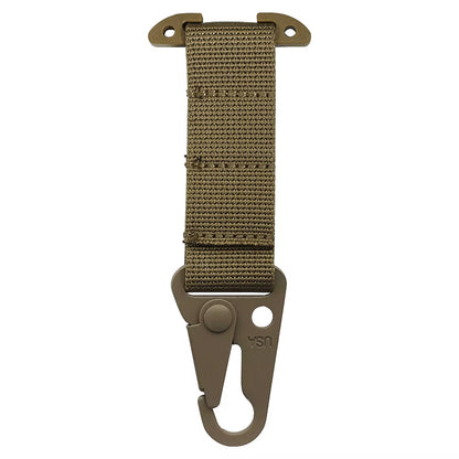 Tactical Clash Hook Hanging Carabiner ICB Molle Webbing Clip Olecranon Metal Outdoor Cummerbund Belt Hunting Vest Accessories