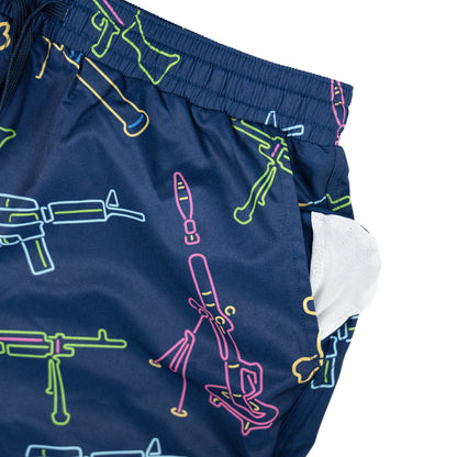 Swim Trunks - Neon Lights & Gun Fights