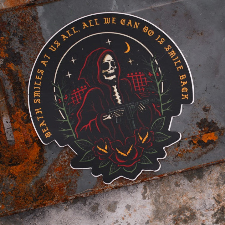 Smile Back Sticker